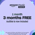 3 ay boyunca bedava Amazon Music Unlimited