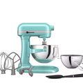 KitchenAid 5.5 Quart ve 3 Quart kaplı hamur yoğurma makinesi