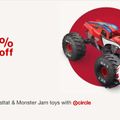 Target Driven by Battat & Monster Jam oyuncaklarda %30 indirim 