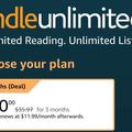 Ücretsiz 3 aylık Amazon Kindle Unlimited aboneliği