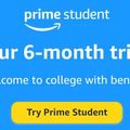 Öğrenciler için ücretsiz 6 aylık Amazon Prime üyeliği