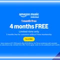 BEDAVA 4 ay boyunca Amazon Music üyeliği