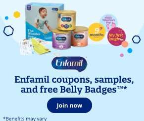 Ücretsiz şekilde Enfamil ürünlerine kayıt formu