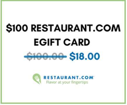 Restaurant.com hediye kartı
