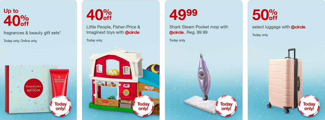 Target'de bugüne özel indirimler