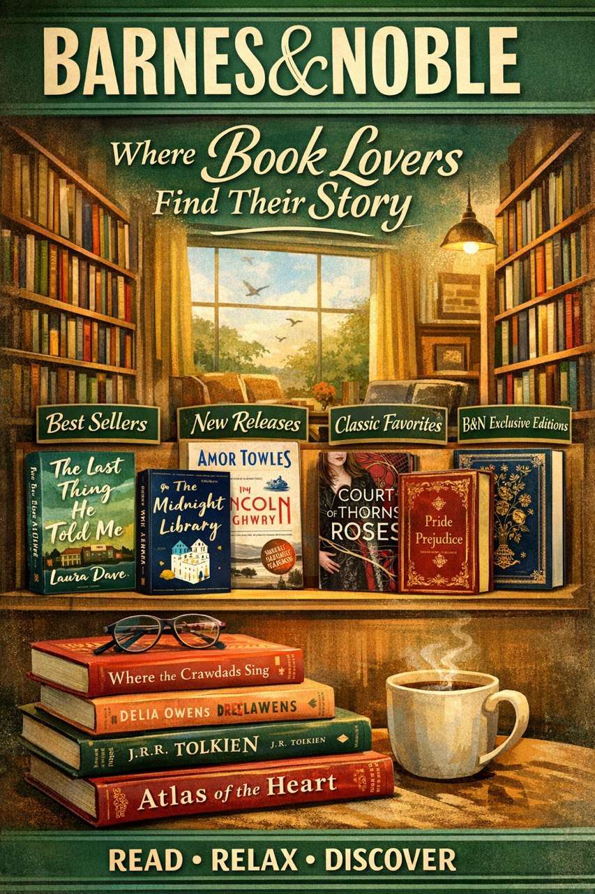 Barnes & Noble ciltli kitaplarda %50 indirim