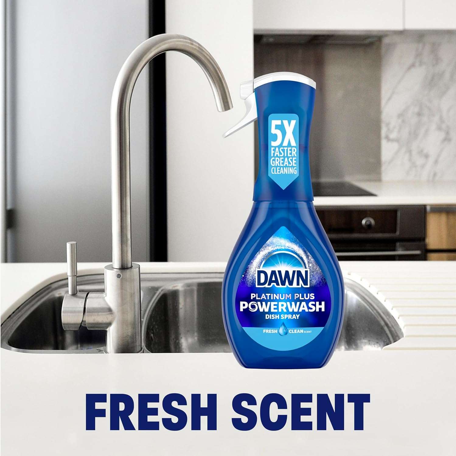 64- Dawn Platinum Powerwash Dish Spray, Fresh Scent