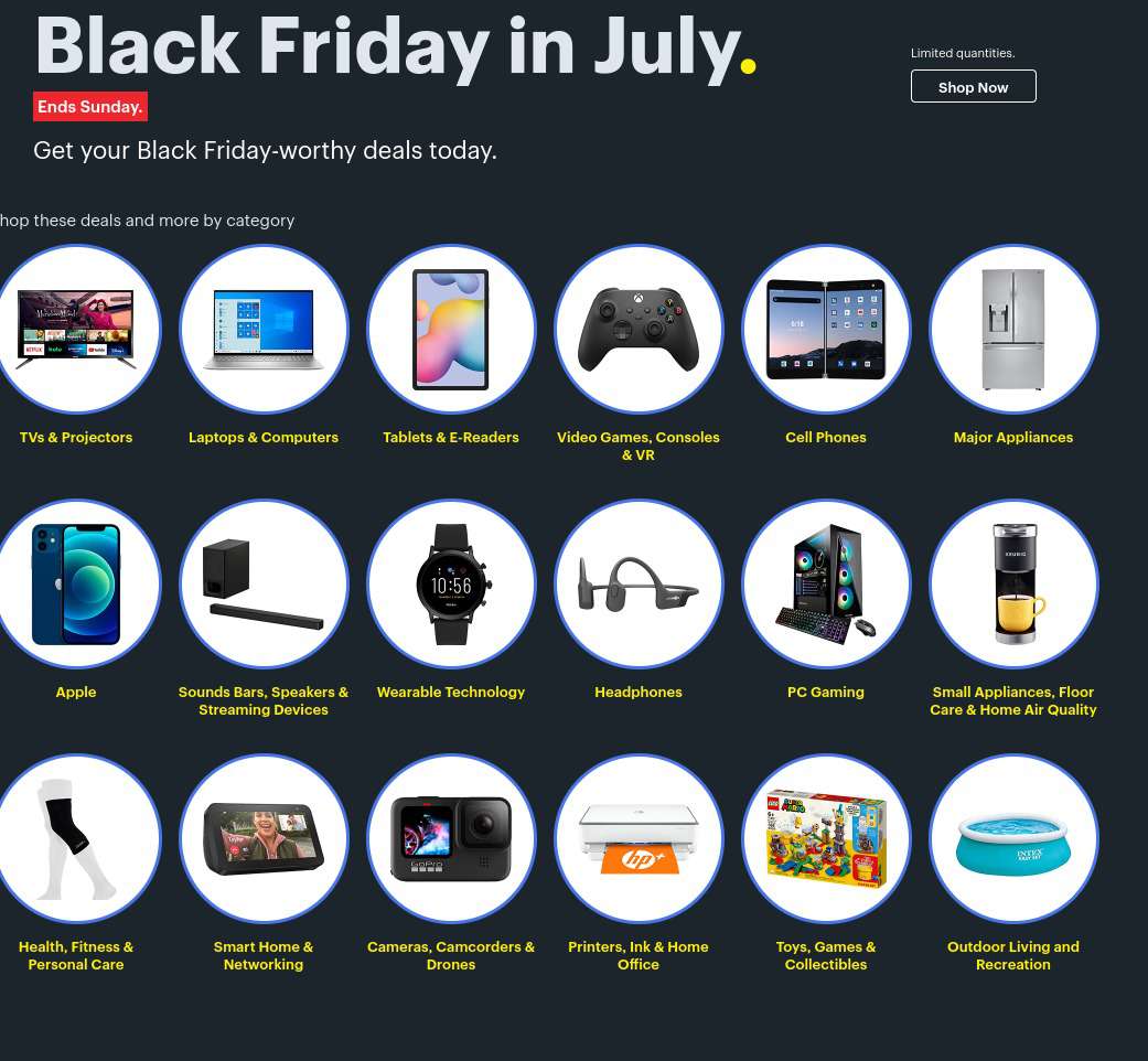 





                                                     Best Buy Temmuz ayına özel Black Friday