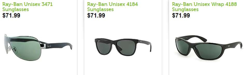 Ray-Ban, Oakley, ve Costa gozluklerde indirim