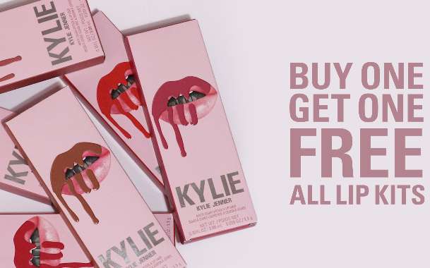 Kylie Cosmetics dudak ürünlerinde 1 alana 1 bedava