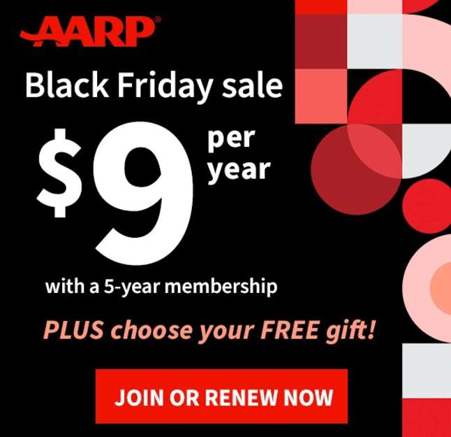 AARP üyelik indirimi discount