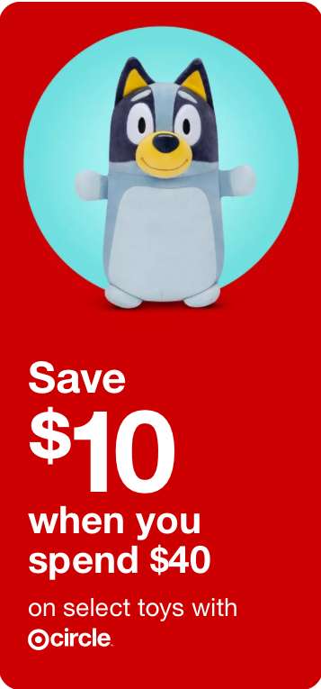 Target seçili oyuncaklarda $40 harcamaya $10 indirim