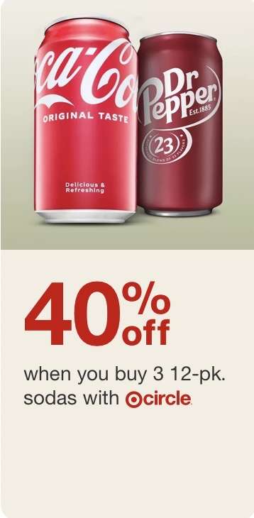 Target içeceklerde 3 kutu alana %40 indirim