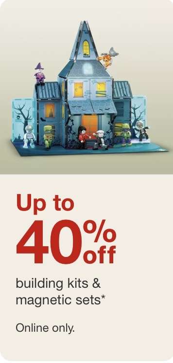 Target manyetik oyuncak setlerinde %40’a varan indirim