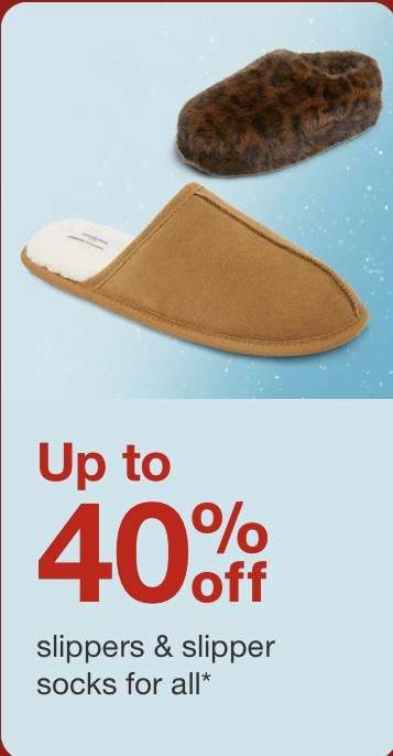 Target ev terliklerinde %40’a varan indirim 