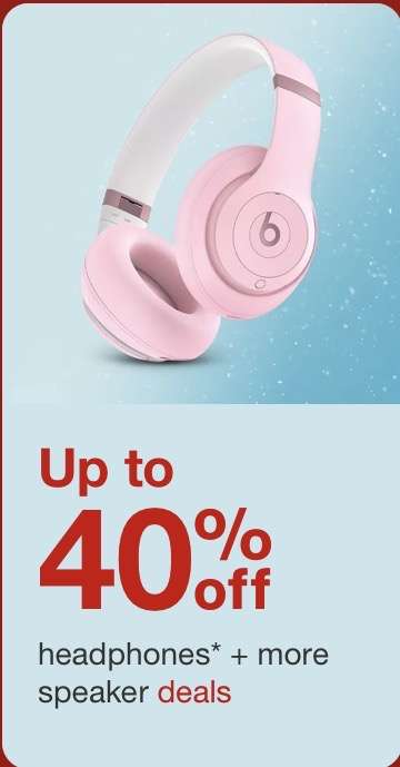 Target kulaklıklarda %40’a varan indirim 