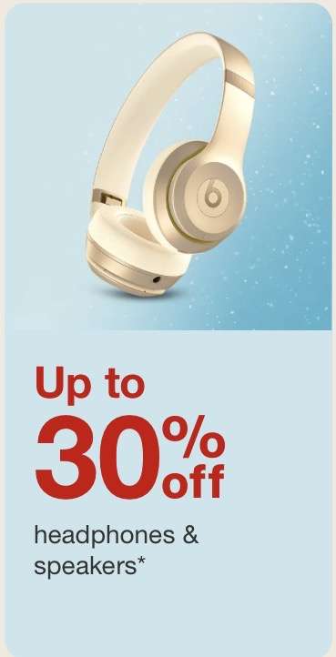 Target kulaklıklarda %30’a varan indirim 