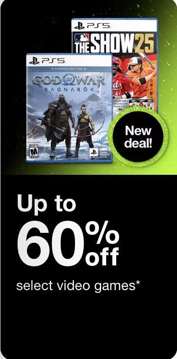 Target seçili video oyunlarında %50’ye varan indirim