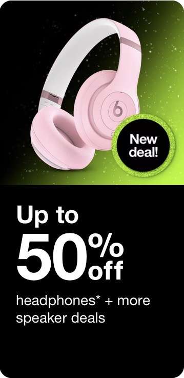 Target kulaklıklarda %50’ye varan indirim 