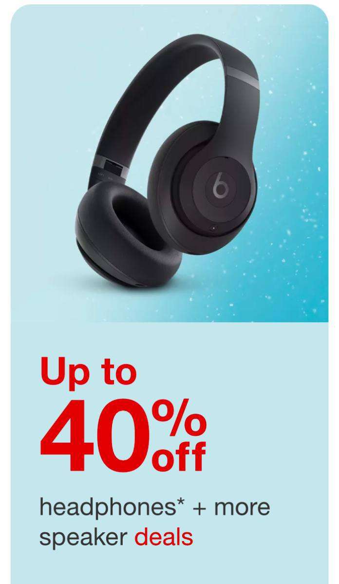 Target kulaklıklarda %40’a varan indirim 