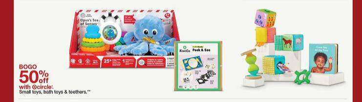 Target çocuk oyuncaklarında 1 alana 2. %50 indirimli