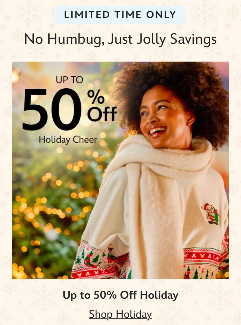 Disney Store’da %50’ye varan indirim 