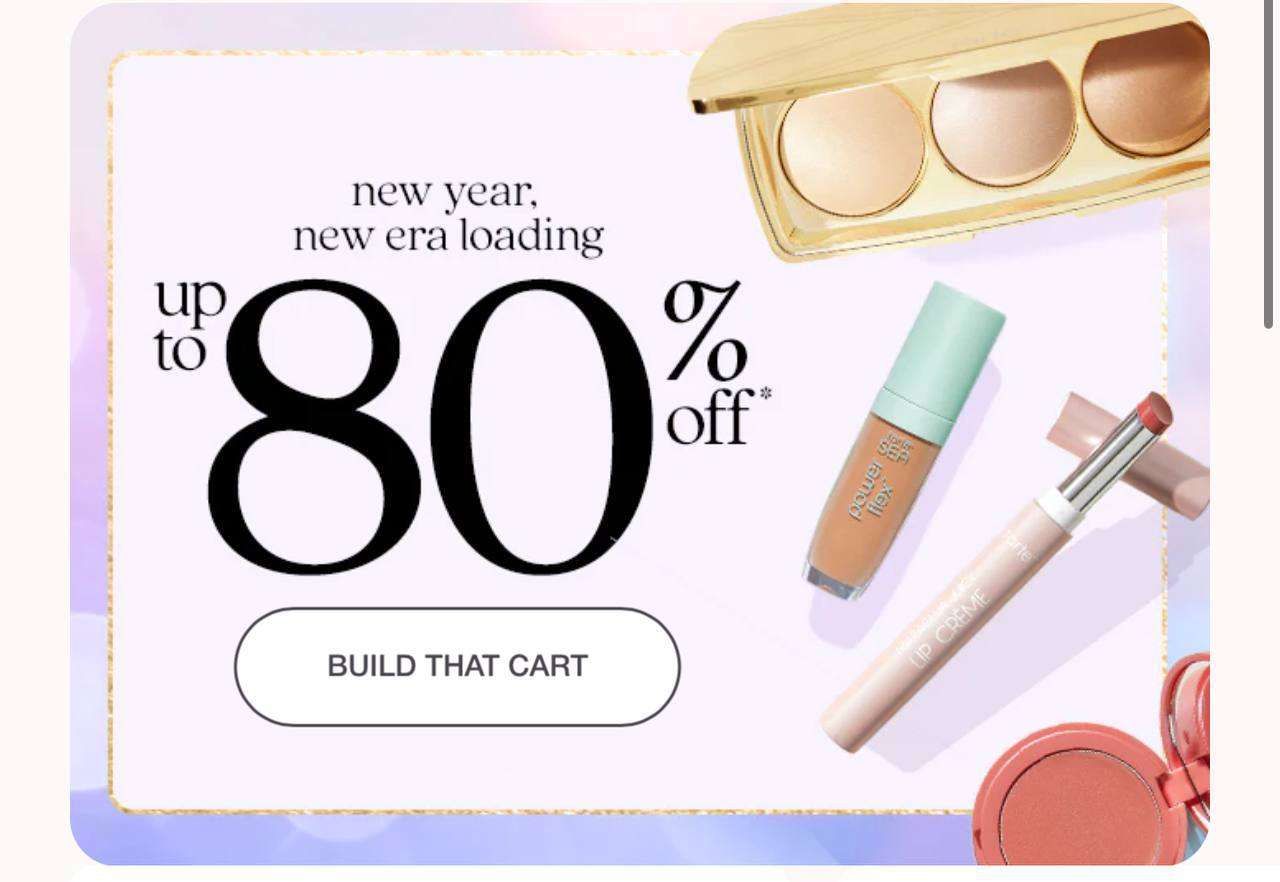 Tarte ürünlerinde %80’e varan indirim 