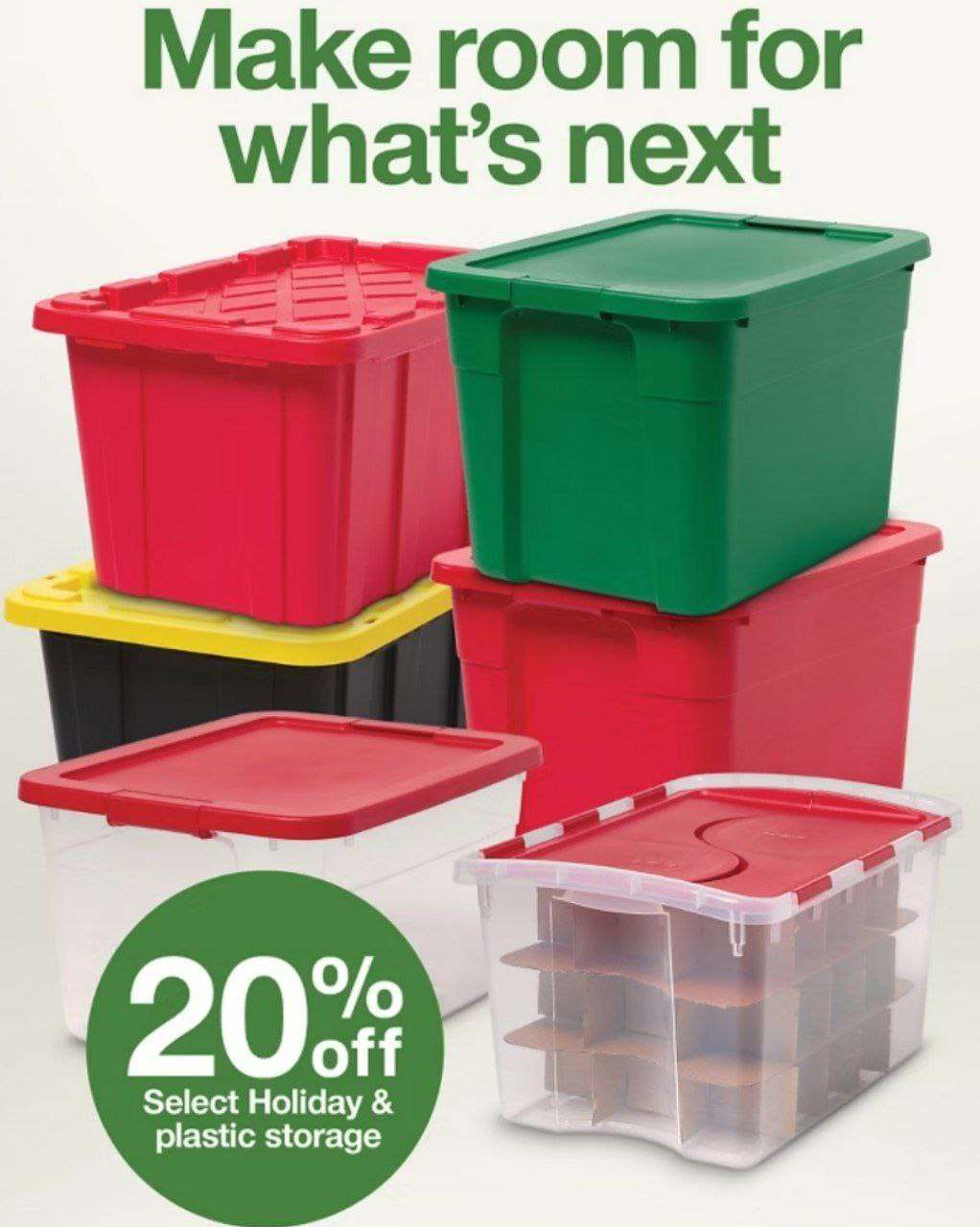 Target seçili plastik kutularda %20 indirim 