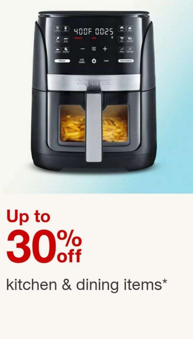 Target mutfak aletlerinde %30’a varan indirim 