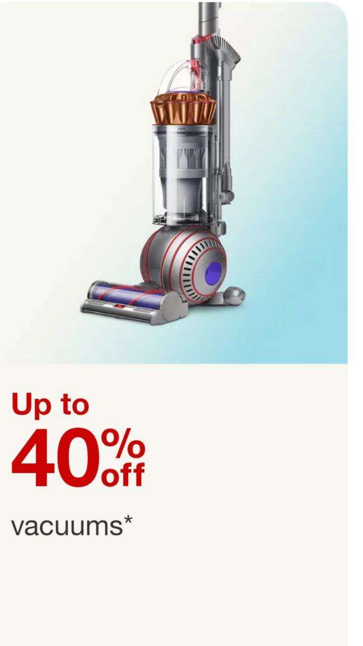 Target süpürgelerde %40’a varan indirim 