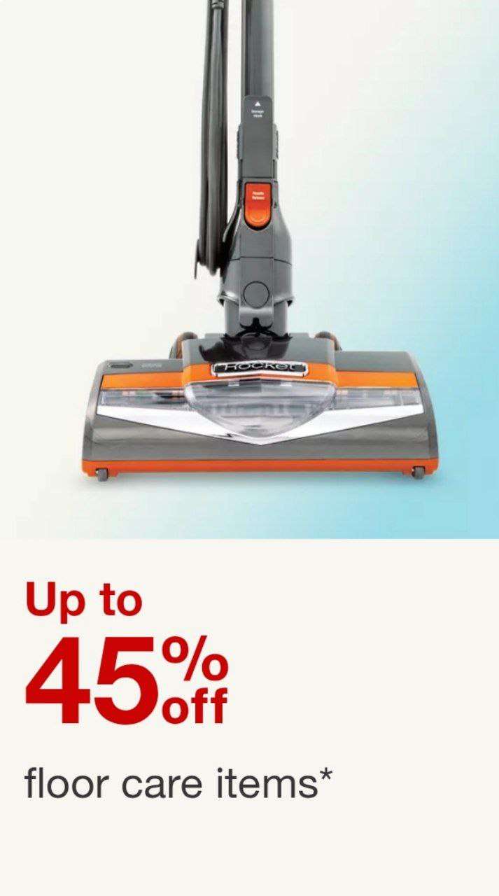 Target zemin temizleme ürünlerinde %45’e varan indirim 