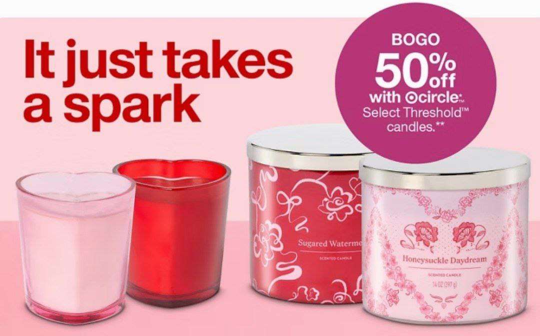 Target mumlarda 1 alana 2. %50 indirim 