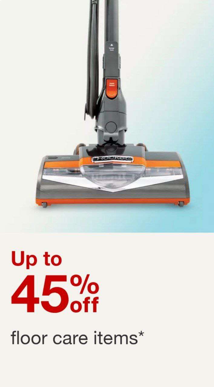 Target süpürgelerde %45’e varan indirim 