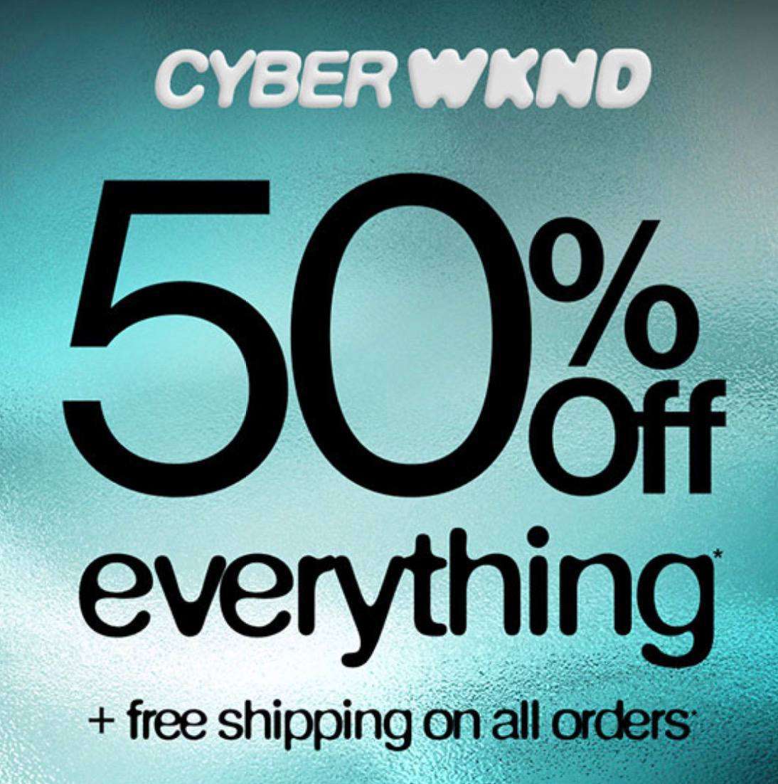 PacSun ürünlerinde %50 Cyber Monday indirimi