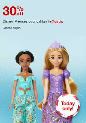 Target seçili Disney ürünlerinde %30 indirim