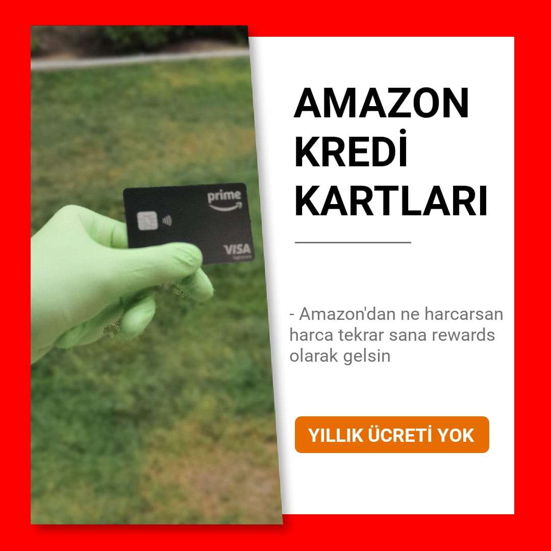 Amazon kredi kartları