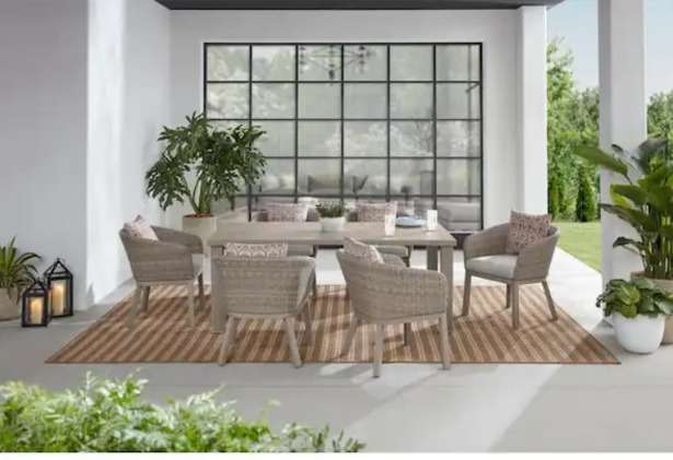 Home Decorators Collection 7 parça dış mekan seti