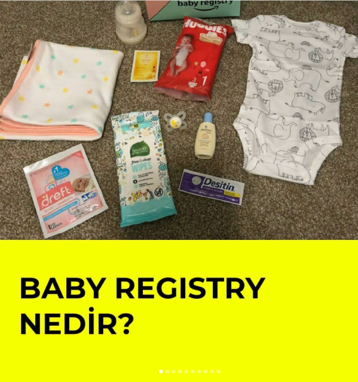 Baby registry nedir? Amerika'da doğum yapacaklar  okusun  !