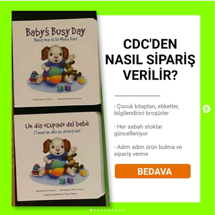 Bedava kitaplar CDC 'den nasıl sipariş verilir?