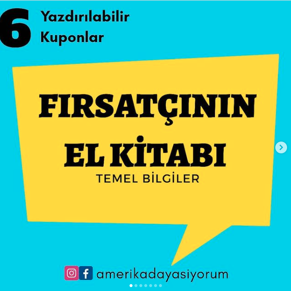 Coupons.com (Yazdırılabilir kuponlar - Printable Coupon)