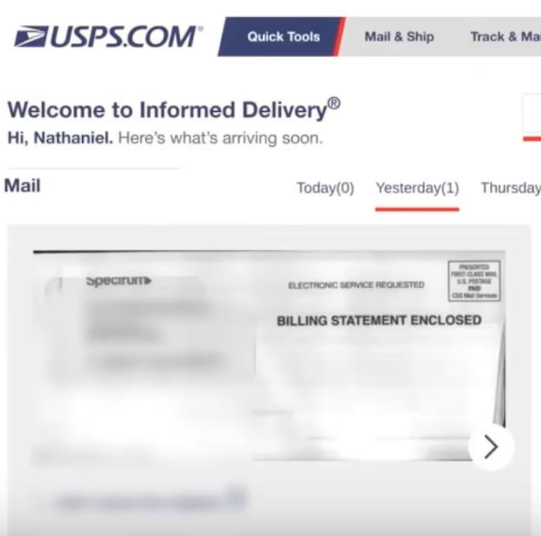 Postalarınızı önceden bilmek ister misiniz? USPS Informed Delivery