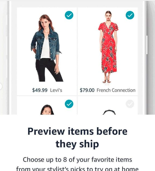Amazon Wardrobe nedir? Para ödemeden alışveriş